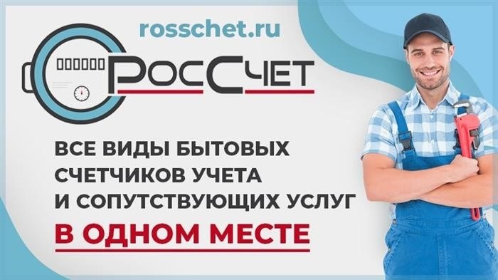 РосСчет предлагает широкий выбор счетчиков для различных нужд.