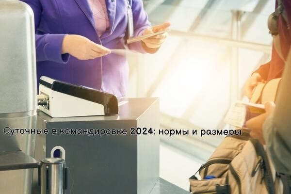 Правила и объемы суточных в командировках в 2024 году в России и за рубежом