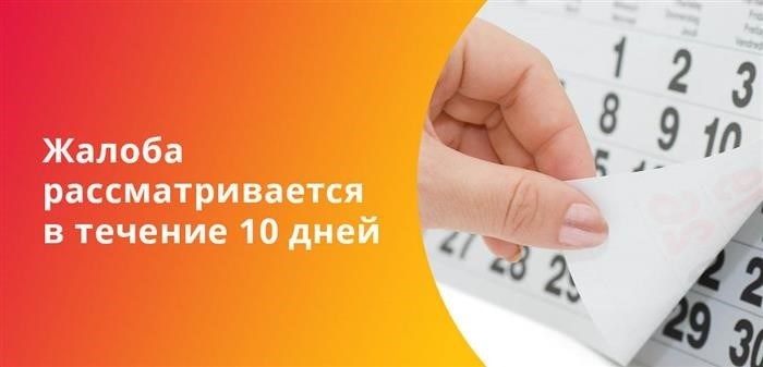 Рассмотрение жалобы на ФССП занимает до 10 дней.